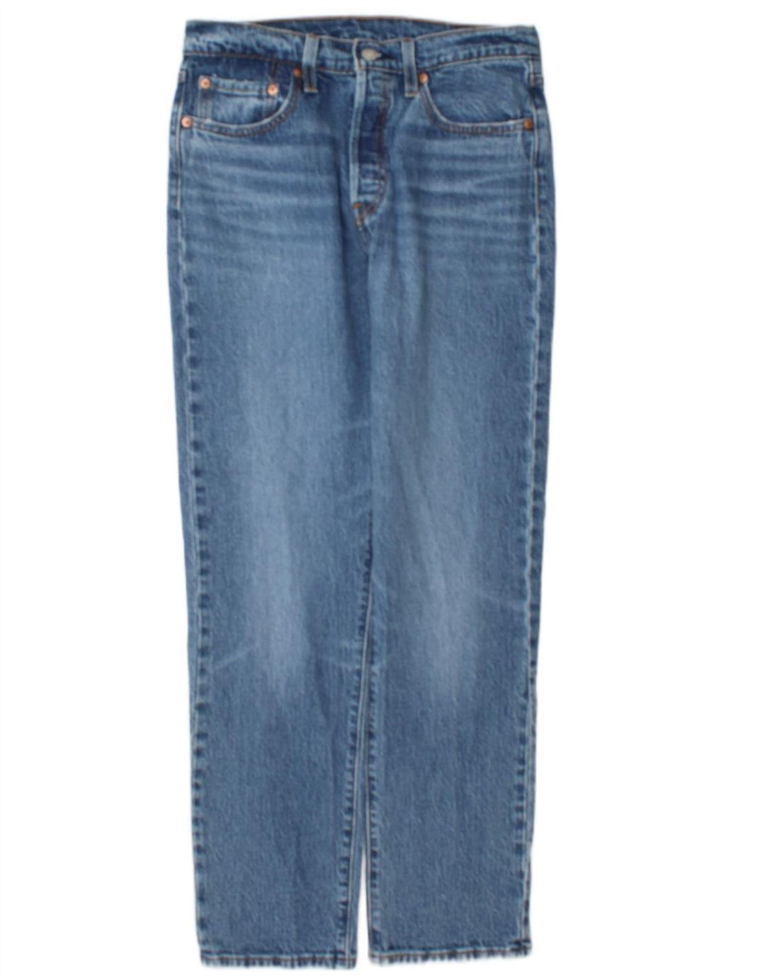 Levi's Herren 501 Straight Jeans W28 L30 Blaue Baumwolle