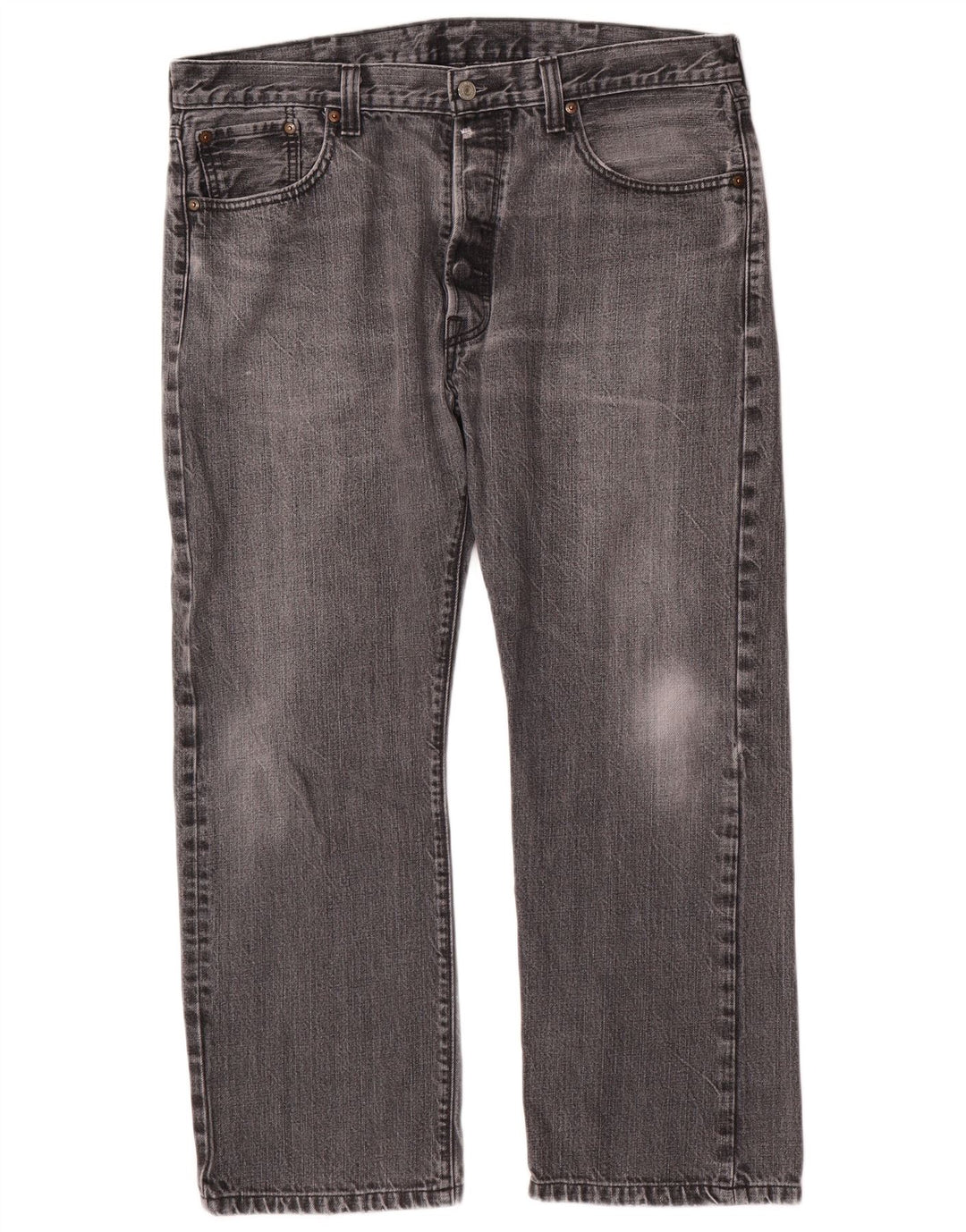 Levi's Herren Straight Jeans W38 L28 Grau