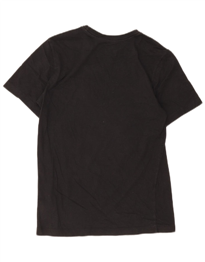 Nike Herren-T-Shirt mit Grafik, Größe S, schwarze Baumwolle