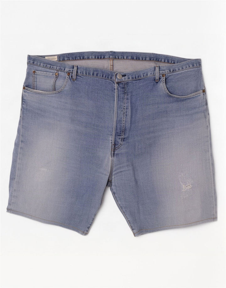 Levi's Herren 501 Distressed Denim Shorts W50 4XL Blau
