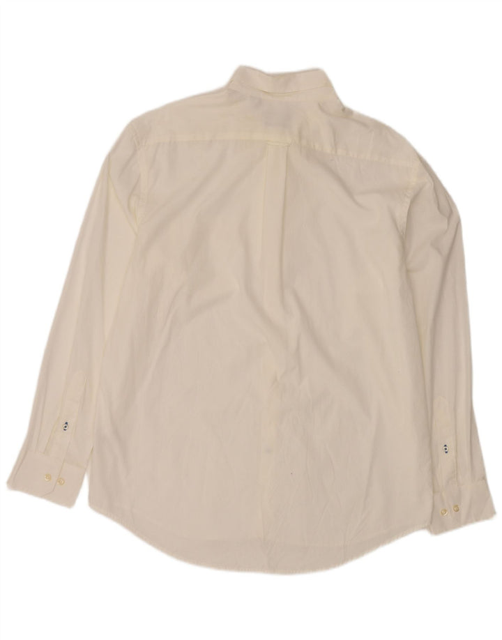 IZOD Herren-Hemd, groß, aus weißer Baumwolle