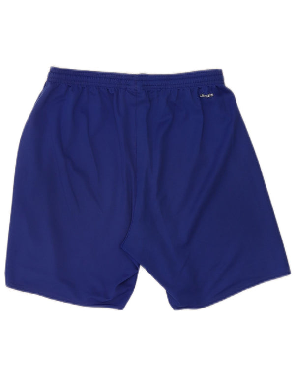 Adidas Herren Climalite Sport Shorts Mittelblau Polyester Sport