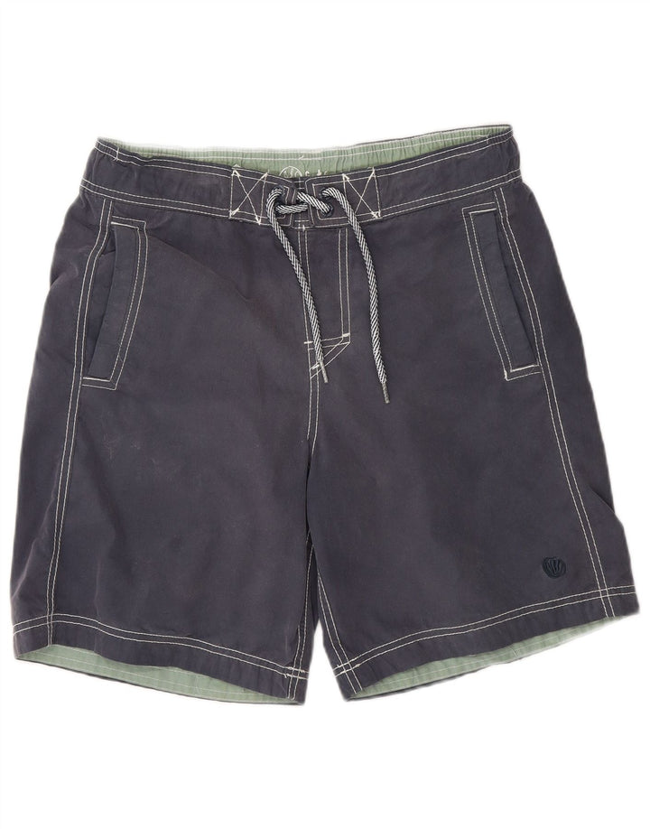 Fat Face Herren-Badeshorts, mittelgroß, Marineblau