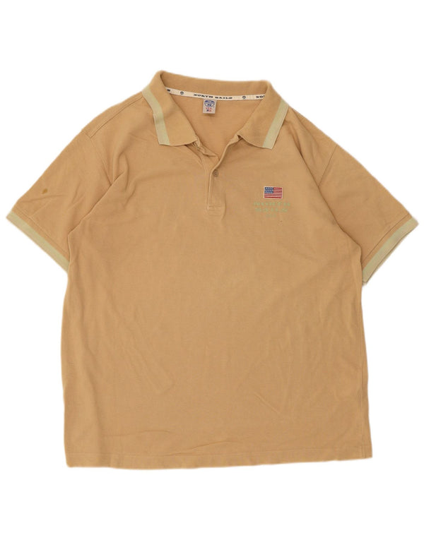 North Sails Herren-Poloshirt aus mittelbeiger Baumwolle
