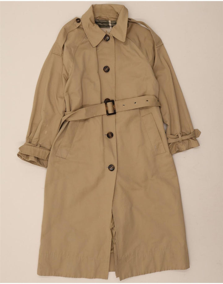 Barbour Damen Übergroßer Trenchcoat UK 8 Small Beige