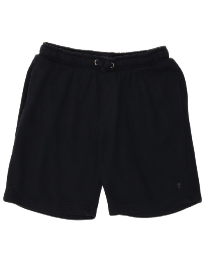 French Connection Herren-Sportshorts, groß, marineblaue Baumwolle