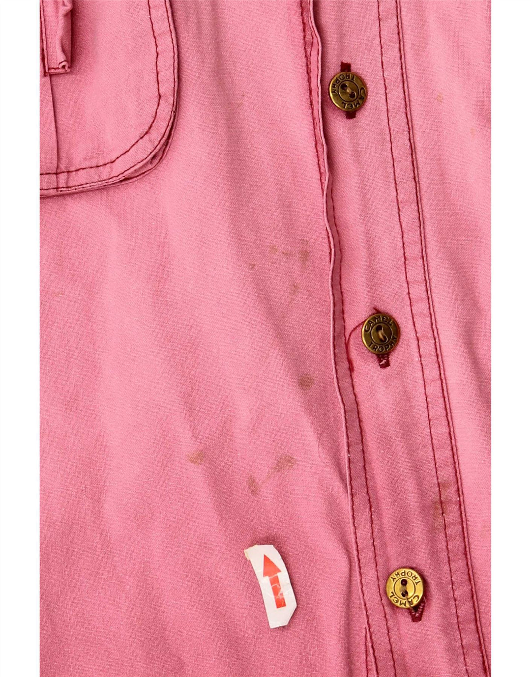 Camel Active Herren Kurzarmhemd 2XL Rosa
