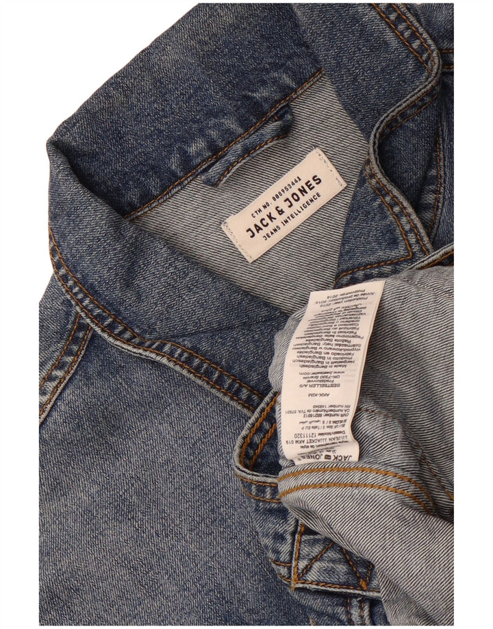 Jack & Jones Herren Jeansjacke UK 36 Small Blau Baumwolle