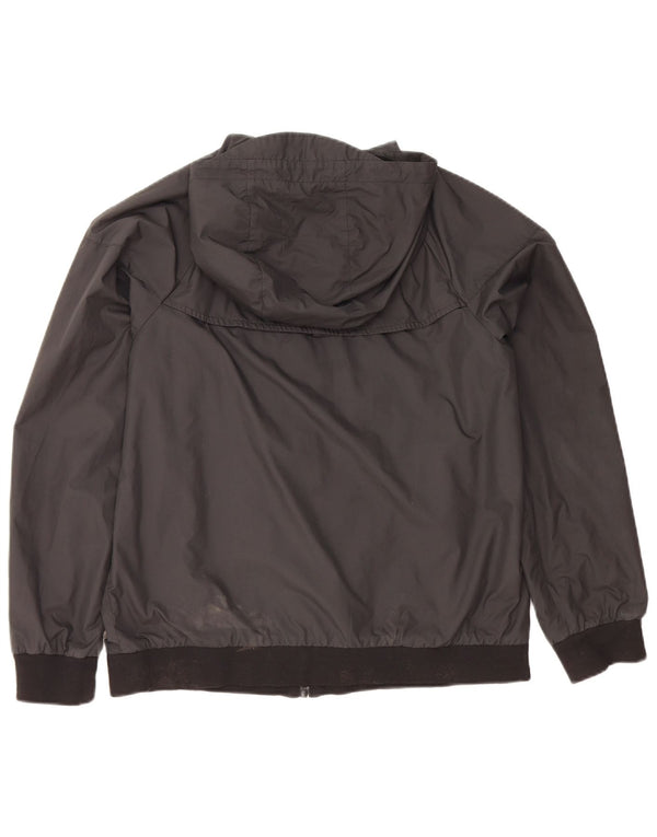 Nike Jungen-Trainingsanzug mit Kapuze, Top-Jacke, 13–14 Jahre, XL, schwarzes Polyester