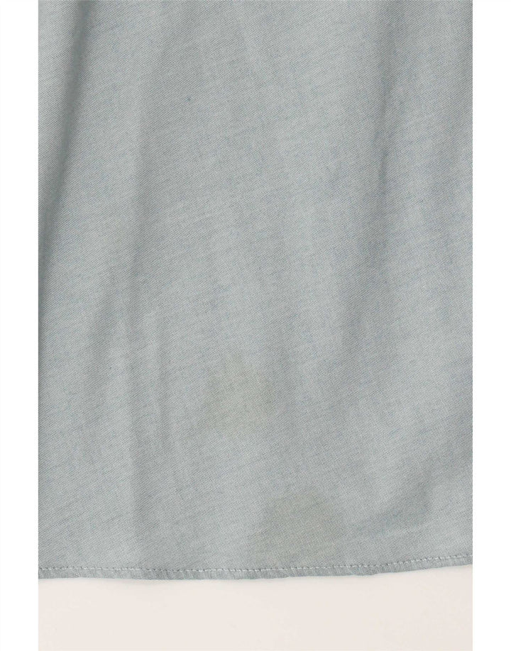 Dkny Herren Slim Fit Hemd Größe 17 XL Blau