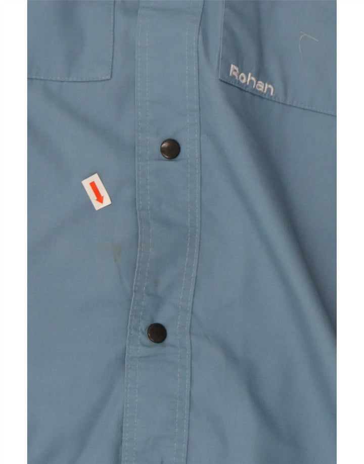 Rohan Herrenhemd, groß, blau, Polyester