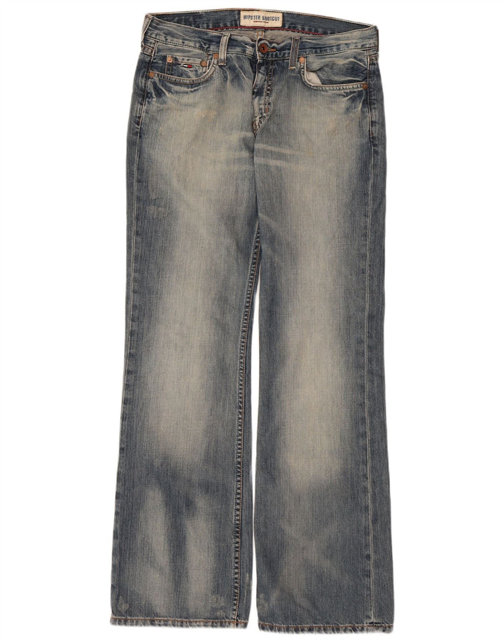 Tommy Hilfiger Damen Hipster Bootcut Jeans W29 L32 Blau