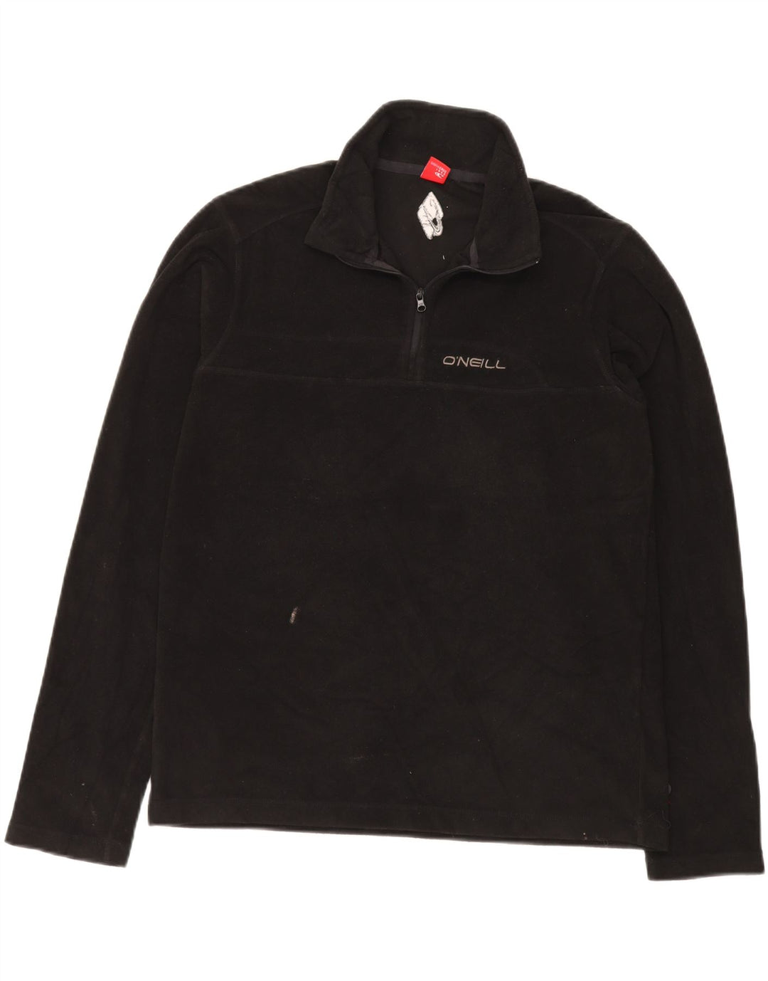 O'NEILL Damen-Fleecepullover mit Reißverschluss am Hals, UK 18, XL, Schwarz, Polyester
