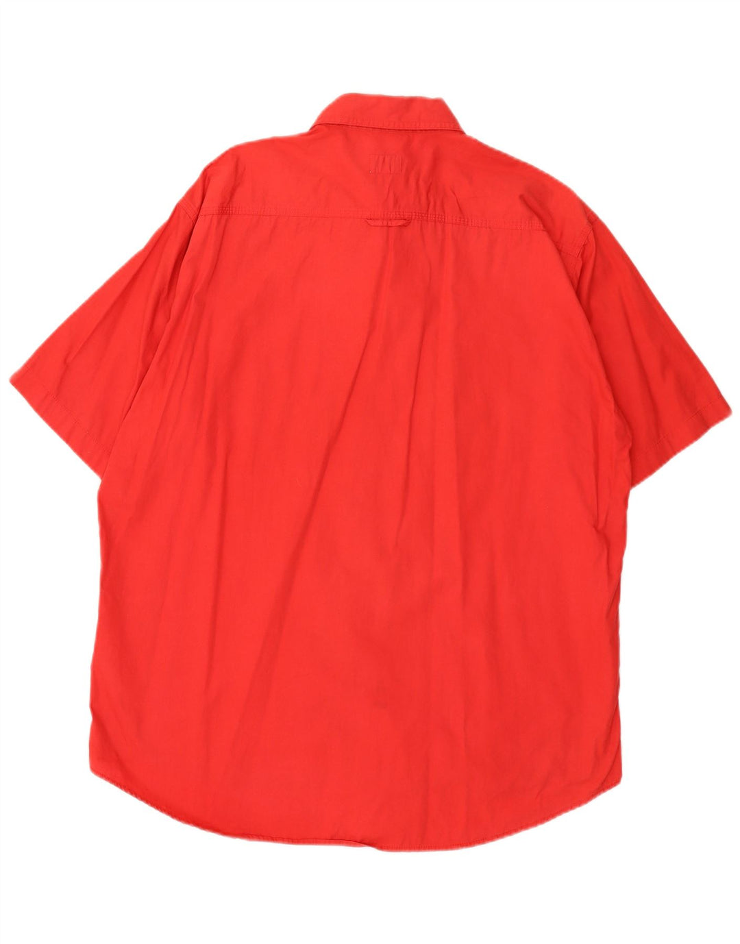 Levi's Herren-Kurzarmhemd, groß, aus roter Baumwolle