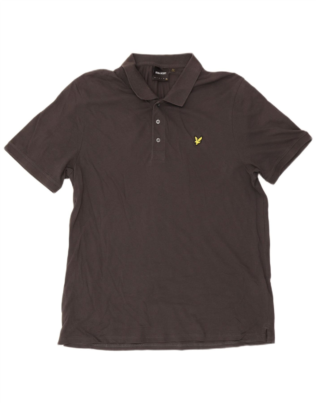 Lyle & Scott Herren Poloshirt 2XL Grau Baumwolle