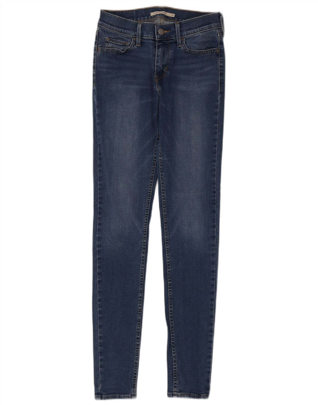 LEVI'S Damen 710 Super Skinny Jeans W27 L32 Blau