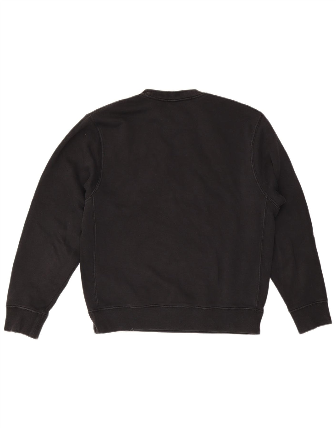 Nike Herren Sweatshirt Pullover Small Schwarz Baumwolle