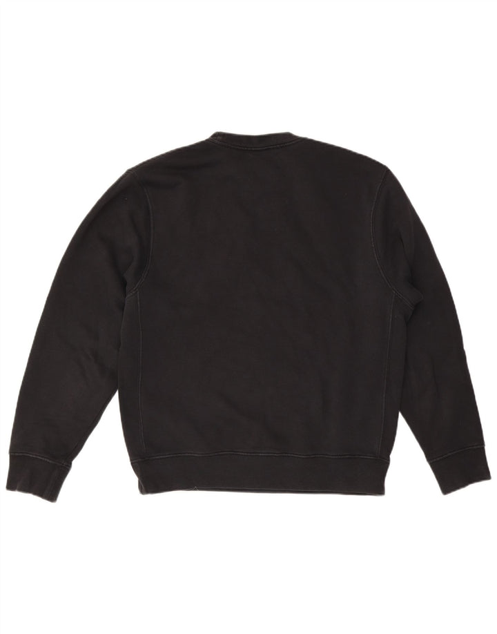 Nike Herren Sweatshirt Pullover Small Schwarz Baumwolle