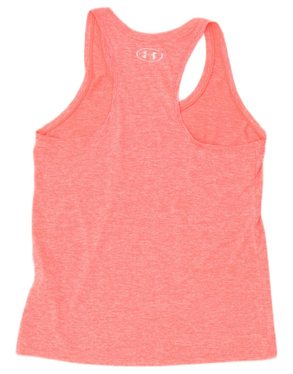 Under Armour Damen Heat Gear Grafik-Weste-Oberteil, UK 12, mittelrosa gefleckt