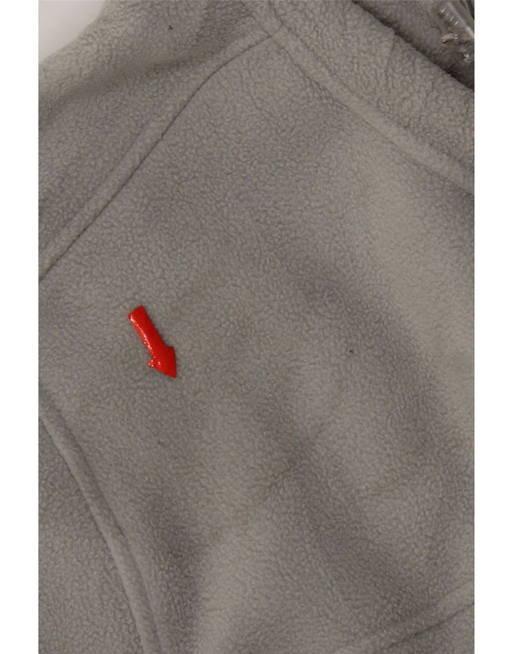 Reebok Herren Kapuzen-Fleecejacke UK 42 XL Grau Polyester