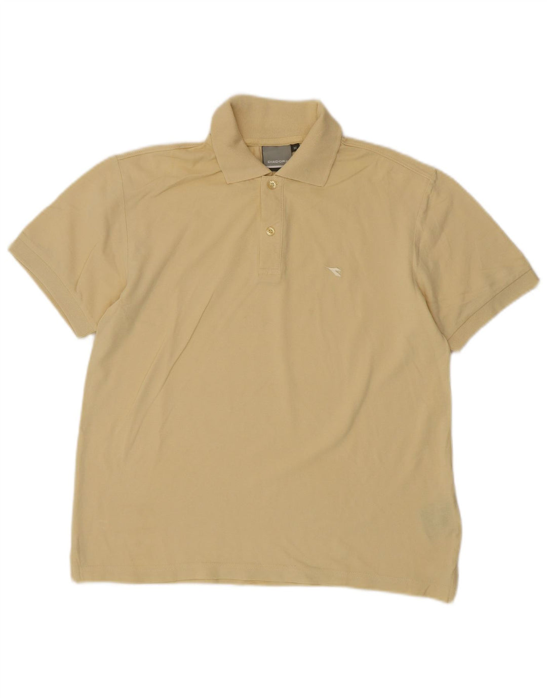DIADORA Herren-Poloshirt aus mittelgelber Baumwolle