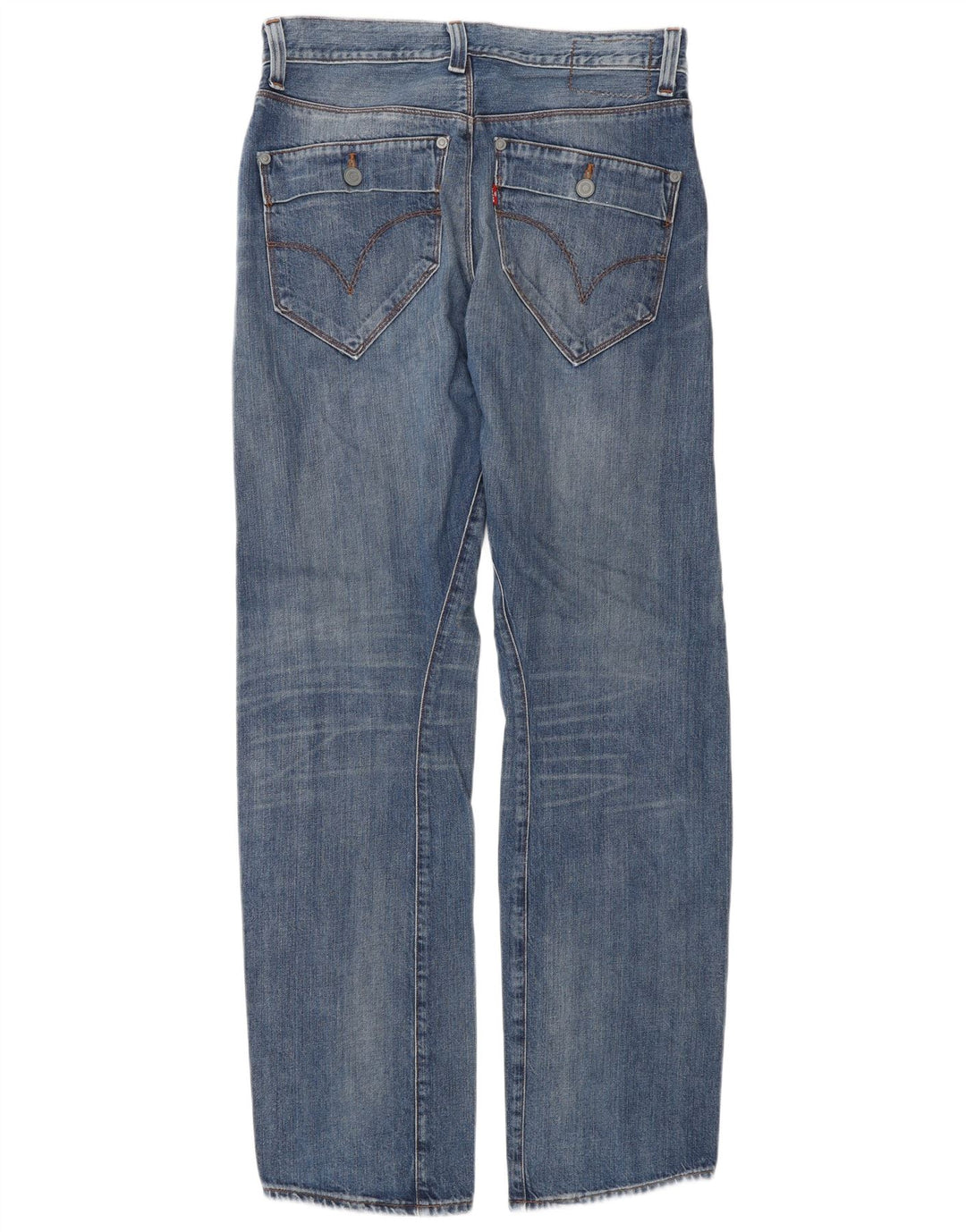 Levi's Herren Engineered Straight Jeans W30 L34 Blaue Baumwolle