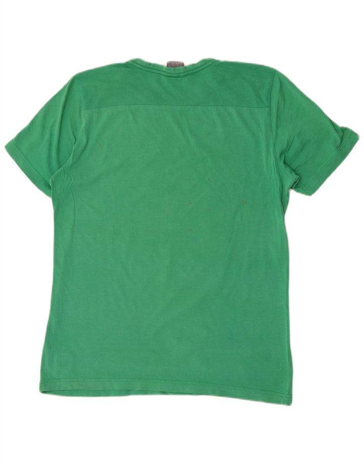 Puma Herren Grafik T-Shirt Top Small Grün