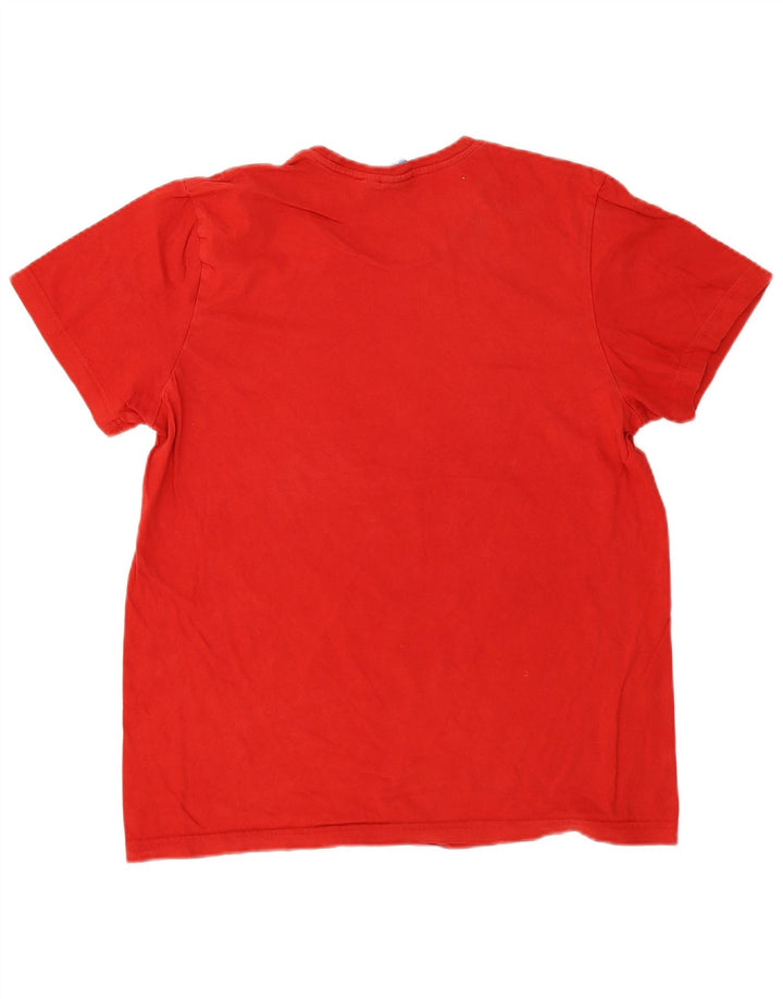 Adidas Herren Grafik T-Shirt Top Large Rot