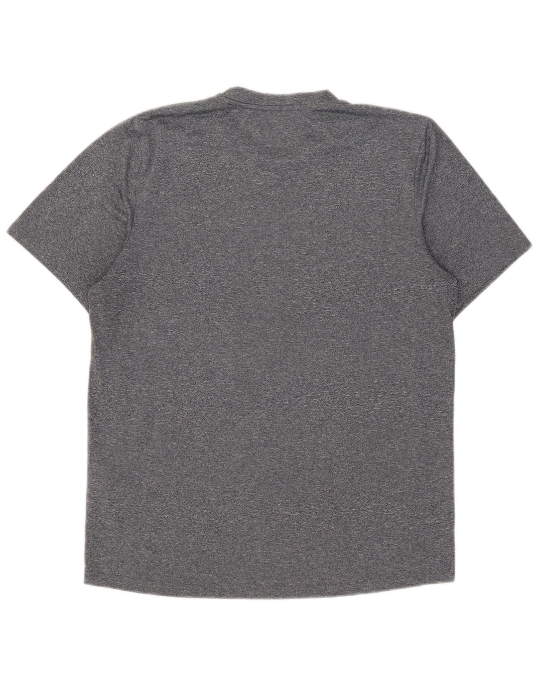 Umbro Herren-T-Shirt-Oberteil aus mittelgrau meliertem Polyester