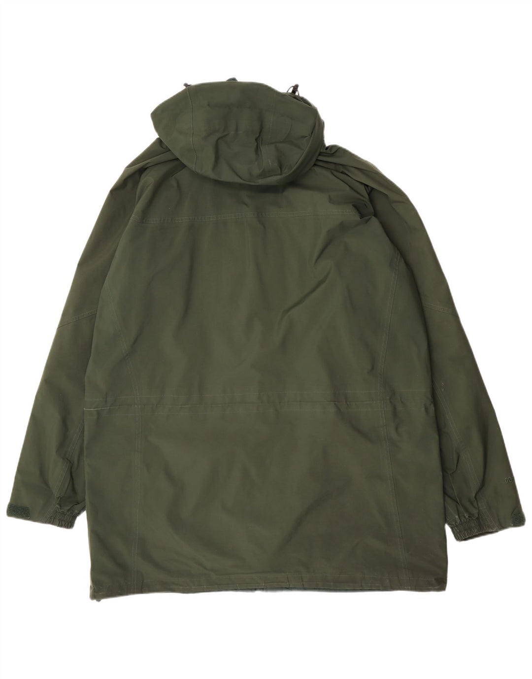 Berghaus Herren-Regenmantel mit Kapuze, UK 44, 2XL, grünes Polyester