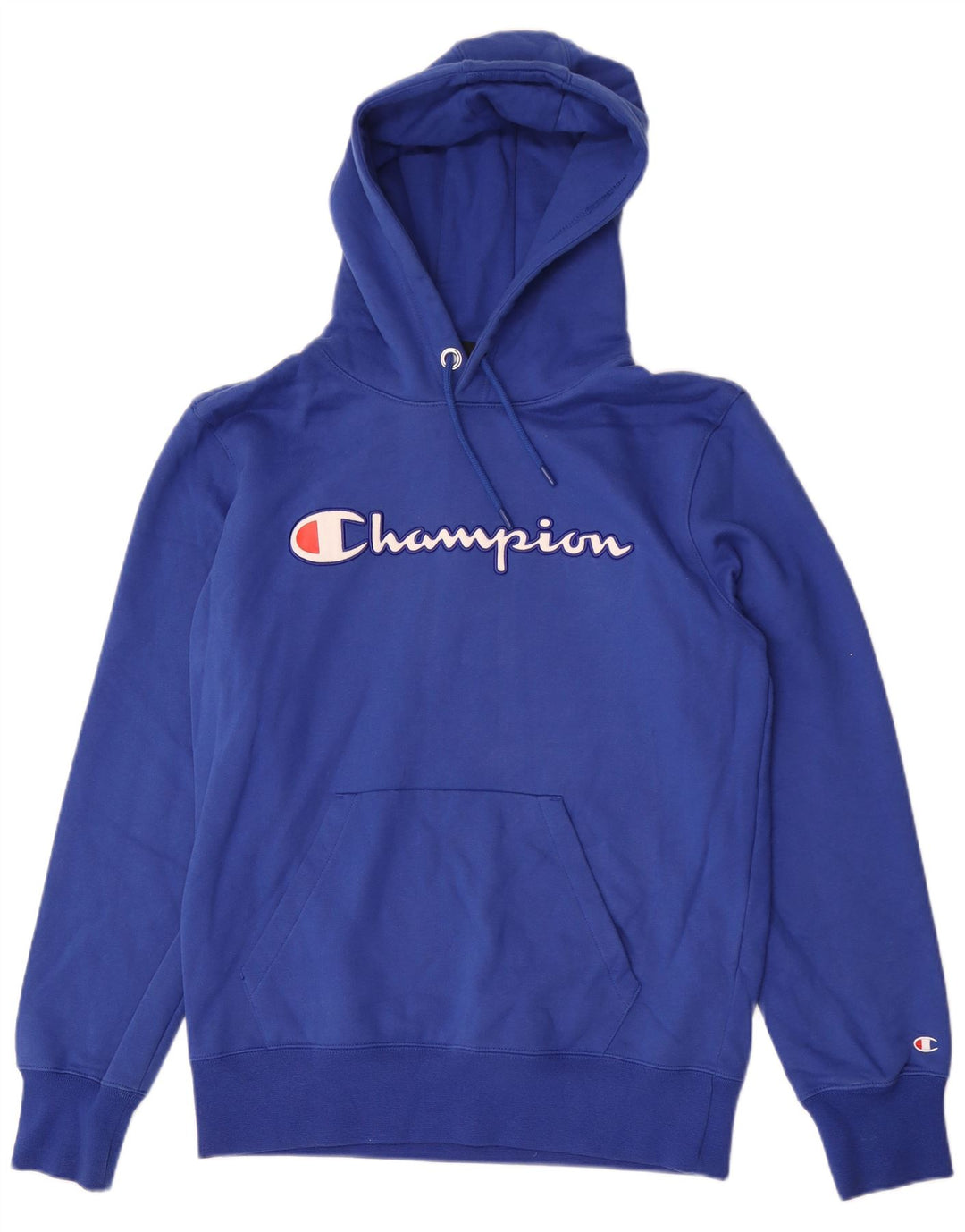 Champion Herren-Kapuzenpullover mit Grafik, mittelblaue Baumwolle