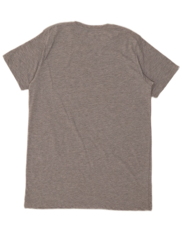 Hard Rock Cafe Herren Innsbruck Grafik-T-Shirt aus mittelgrauer Baumwolle