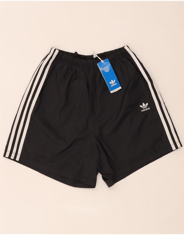 Adidas Damen Sportshorts UK 6 XS Schwarz Polyester