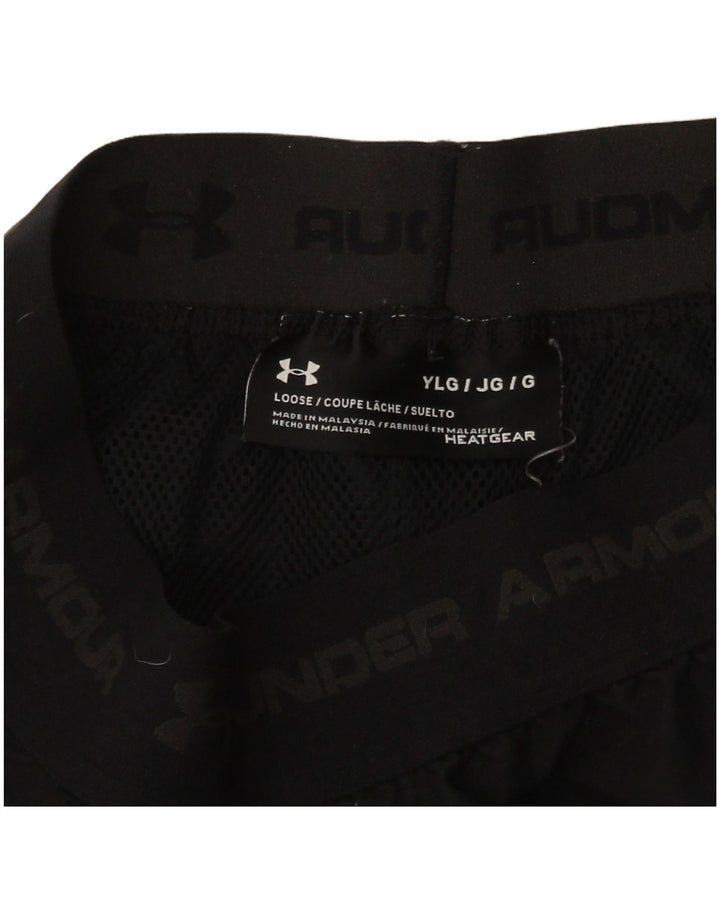 Under Armour Jungen-Sportshorts, 11–12 Jahre, Größe L, Schwarz