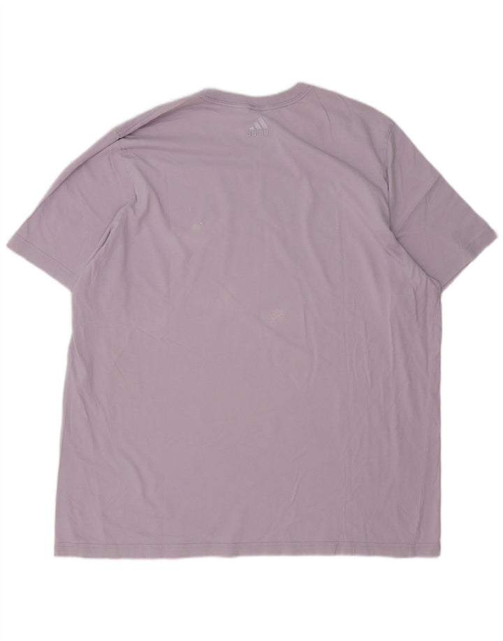 Adidas Herren Grafik T-Shirt Top XL Lila