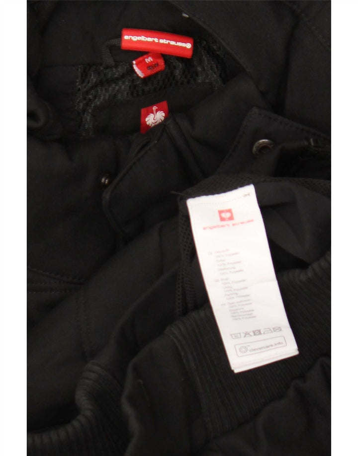 Engelbert Strauss Herren-Jacke mit Kapuze, gepolstert, UK 38, Mittelschwarz, Polyester