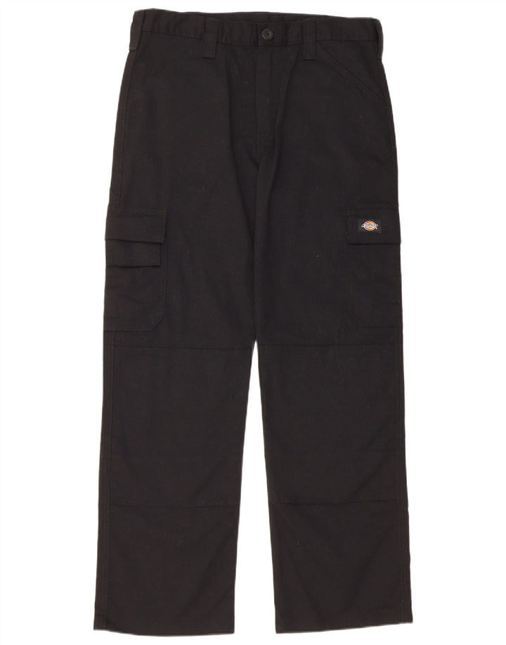 Dickies Herren Straight Cargo Hose W32 L30 Schwarz Polyester