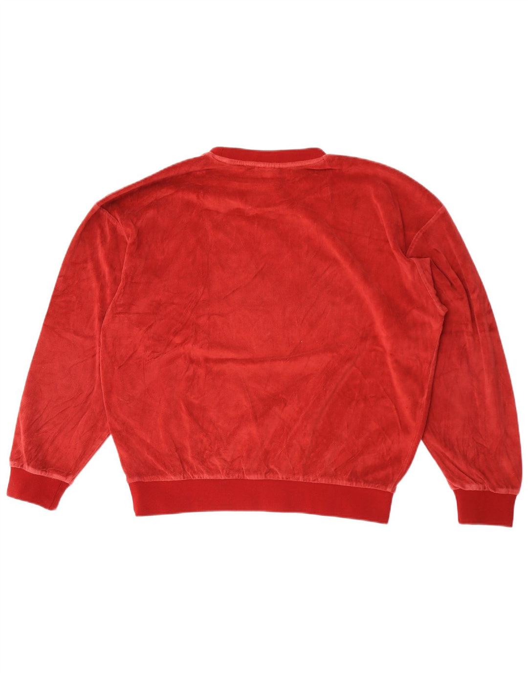 Kappa Womens Graphic Oversized Sweatshirt Pullover UK 14 Medium Maroon