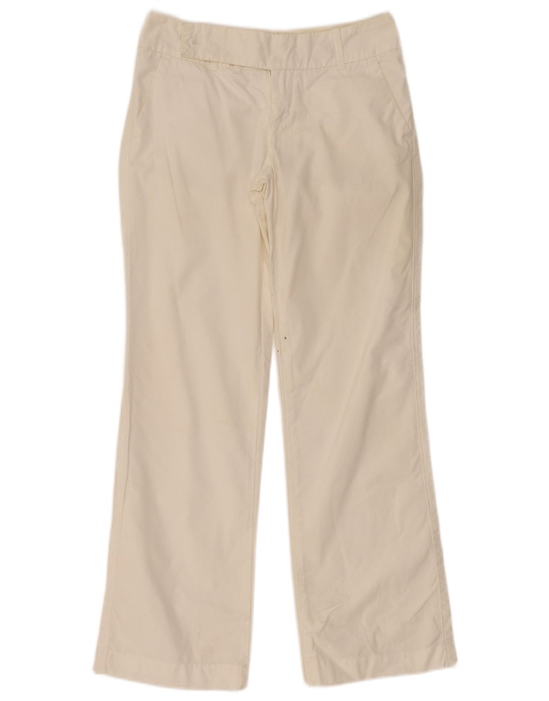 Gerade Chino-Hose für Damen von Gas, W26, L30, gebrochenes Weiß