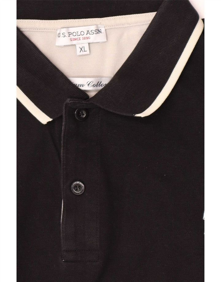 U.S. Polo Assn. Herrenhemd XL Schwarz
