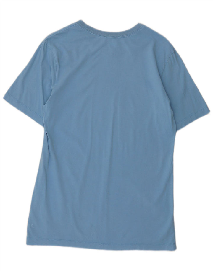Nike Herren-T-Shirt mit Grafik, Größe S, Blau, Baumwolle