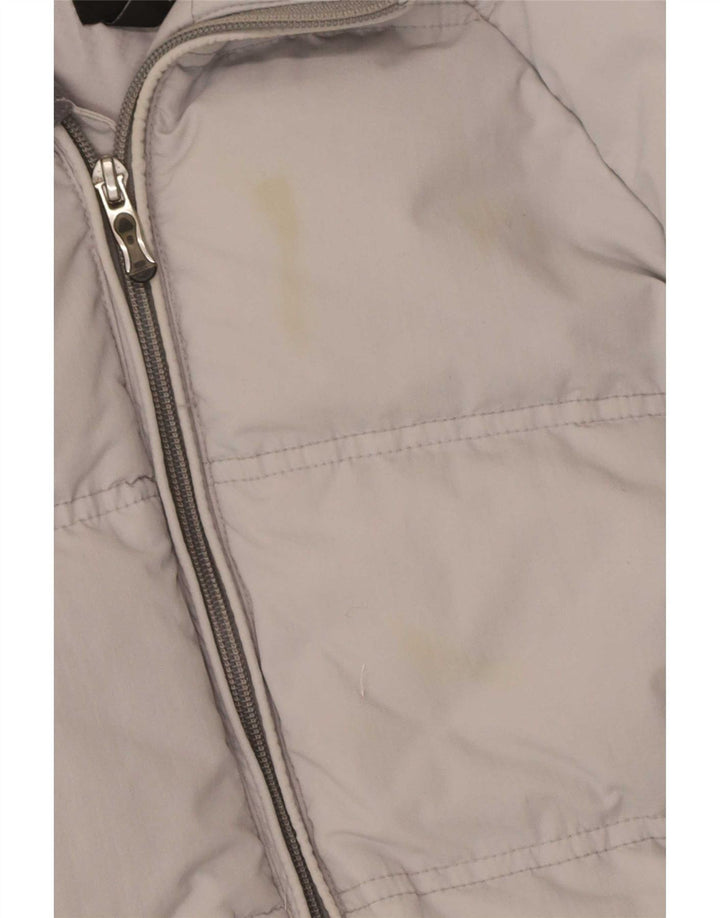 Helly Hansen Damen Wattierte Jacke UK 16 Large Graues Colourblock-Nylon