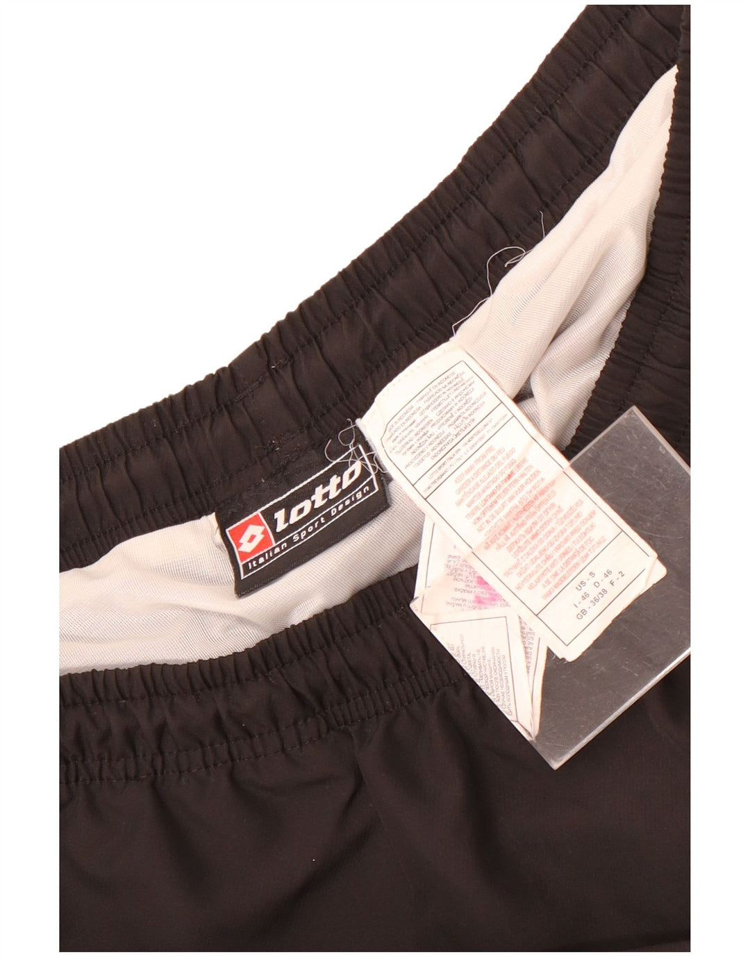 Lotto Herren Sportshorts UK 36/38 Small Schwarz Polyester
