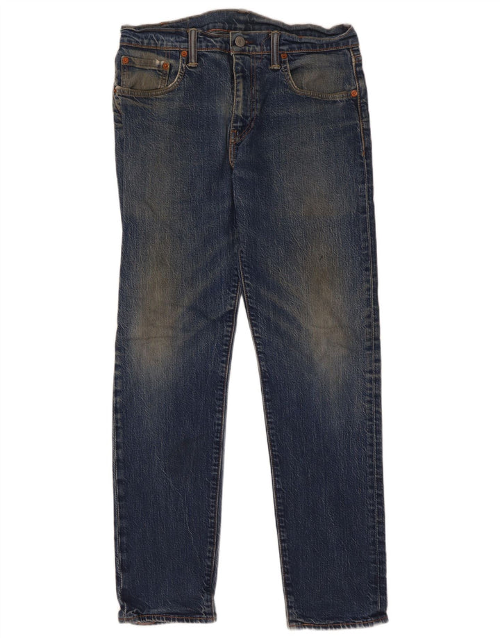 Levi's Herren Slim Jeans W30 L32 Blaue Baumwolle