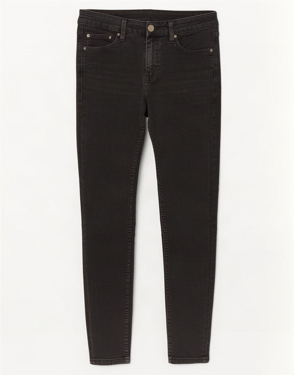 Marks & Spencer Damen The Ivy Skinny Jeans UK 10 Small W28 L28 Schwarz