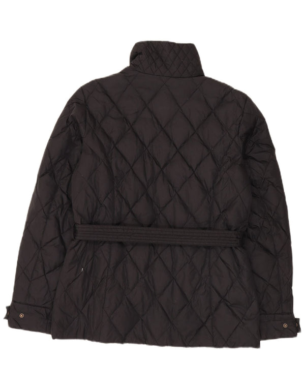 Diadora Damen Steppjacke UK 14 Medium Schwarz