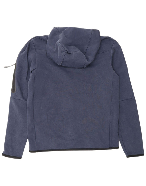 Nike Herren-Kapuzenpullover mit Reißverschluss, klein, marineblau, Baumwolle
