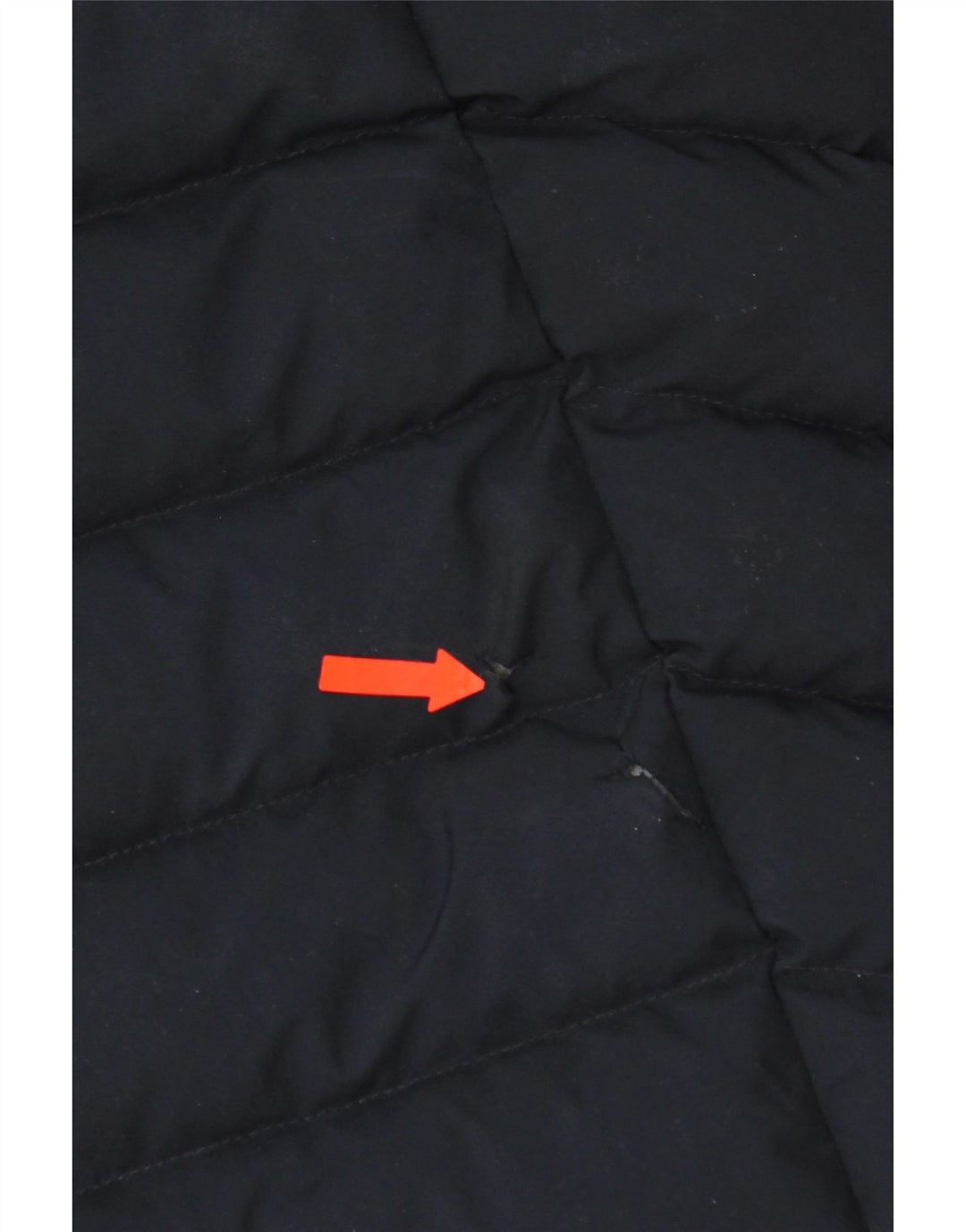 Superdry Wattierter Mantel mit Kapuze für Damen, UK 10, Größe S, Marineblau, Polyester