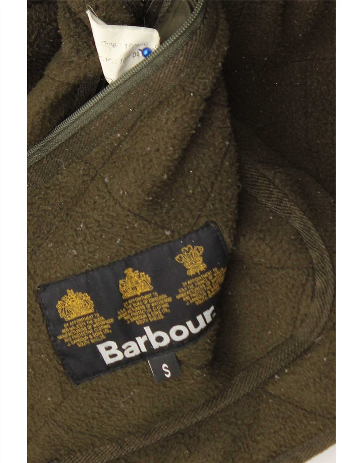 Barbour Herren Steppjacke UK 36 Small Grün Polyamid
