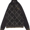 PUMA Herren-Trainingsanzug mit grafischem Oberteil, großes graues geometrisches Polyester